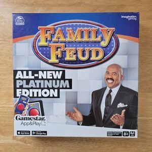 NEW SEALED Family Feud Board Game 2021 Platinum Edition Spin Master TV Show